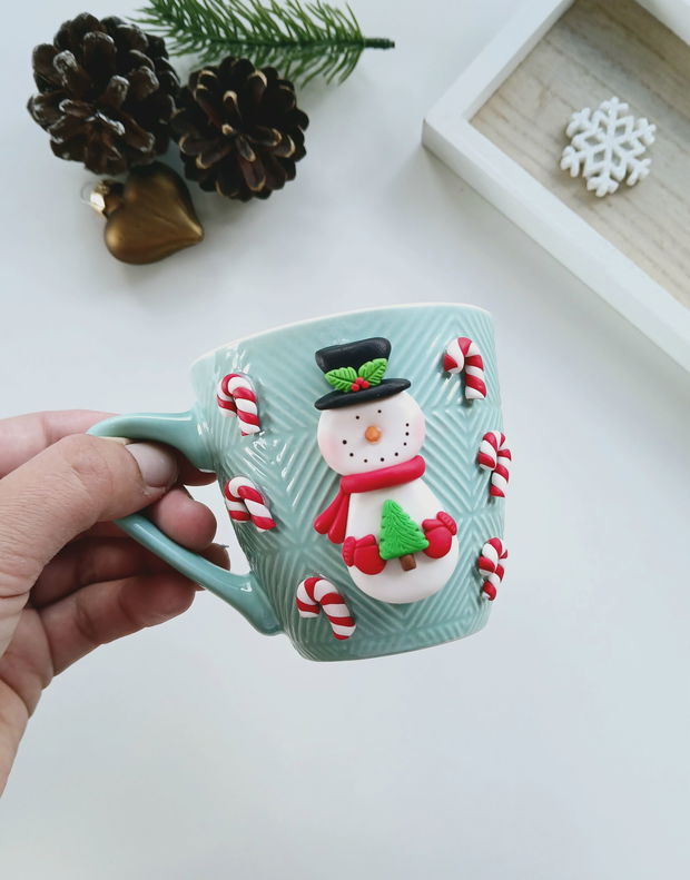 Accesoriu Snowman Mug