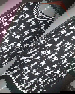 bluza simpatica cu catei M