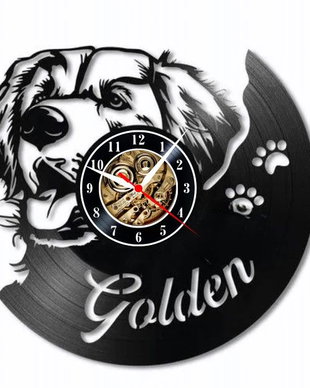 GOLDEN RETRIEVER-ceas de perete