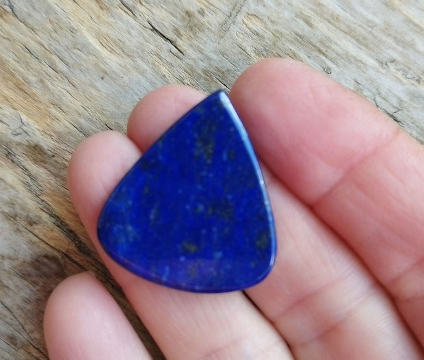 Cabochon lapis lazuli, 30x27 mm