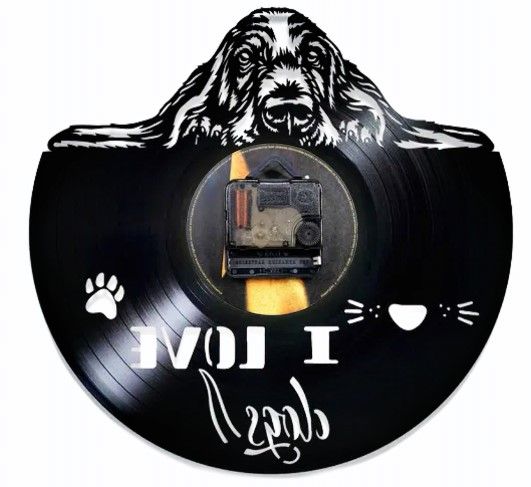 I LOVE DOGS-ceas de perete