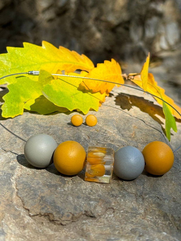 Colier golden autumn