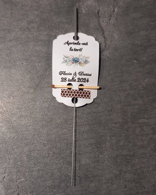 Artificii tort cu eticheta personalizata