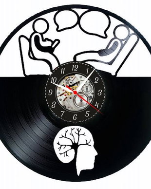 PSIHIATRIE-ceas de perete