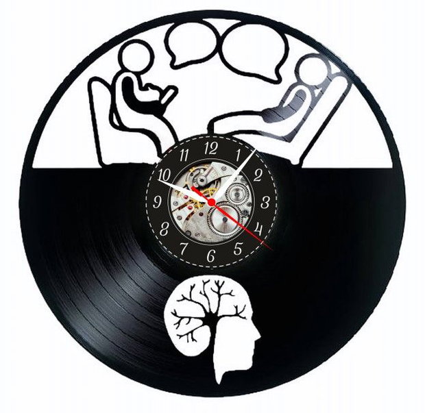 PSIHIATRIE-ceas de perete