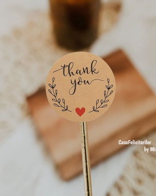 Etichete Thank you
