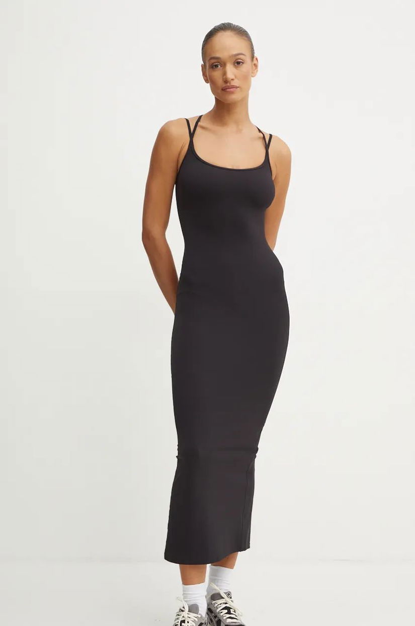 P.E Nation rochie Preview culoarea negru, maxi, mulata, 243D411