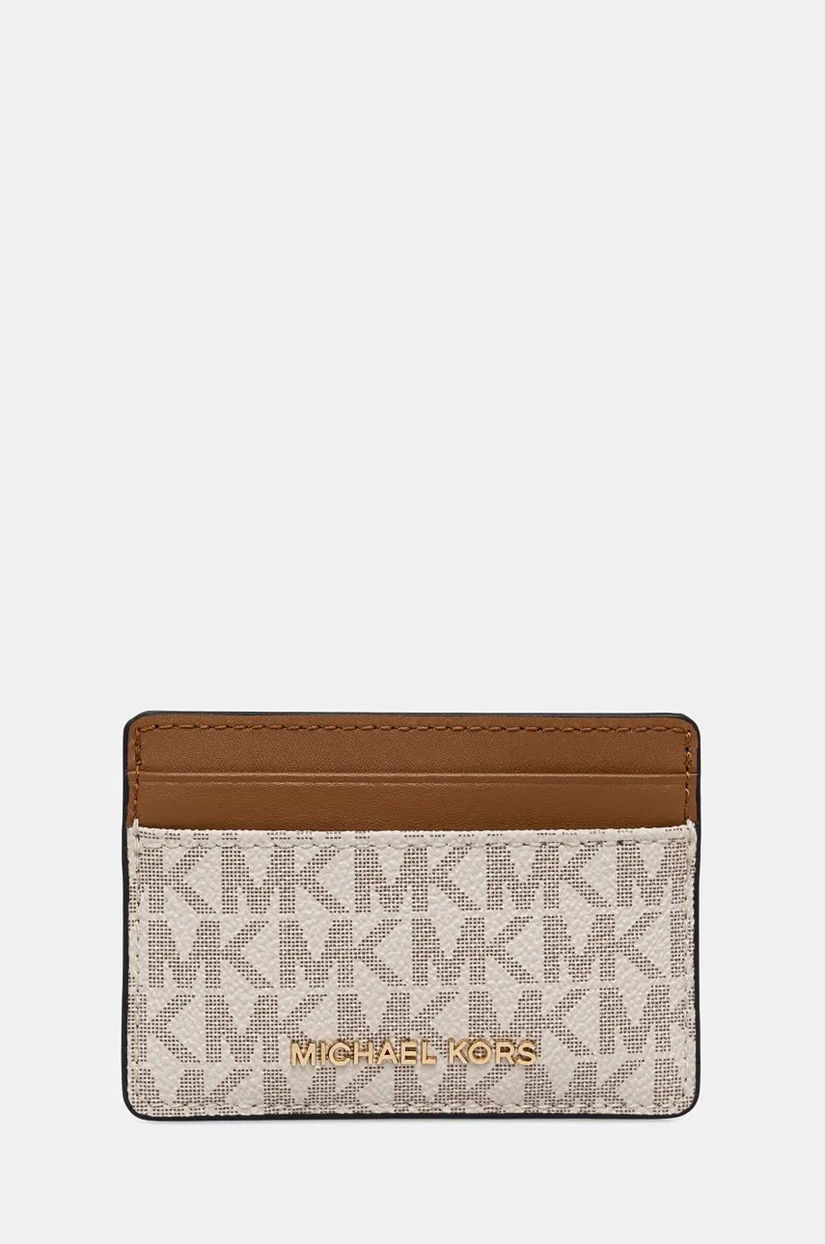 MICHAEL Michael Kors carcasa cardului culoarea maro, 32F1GJ6D0B