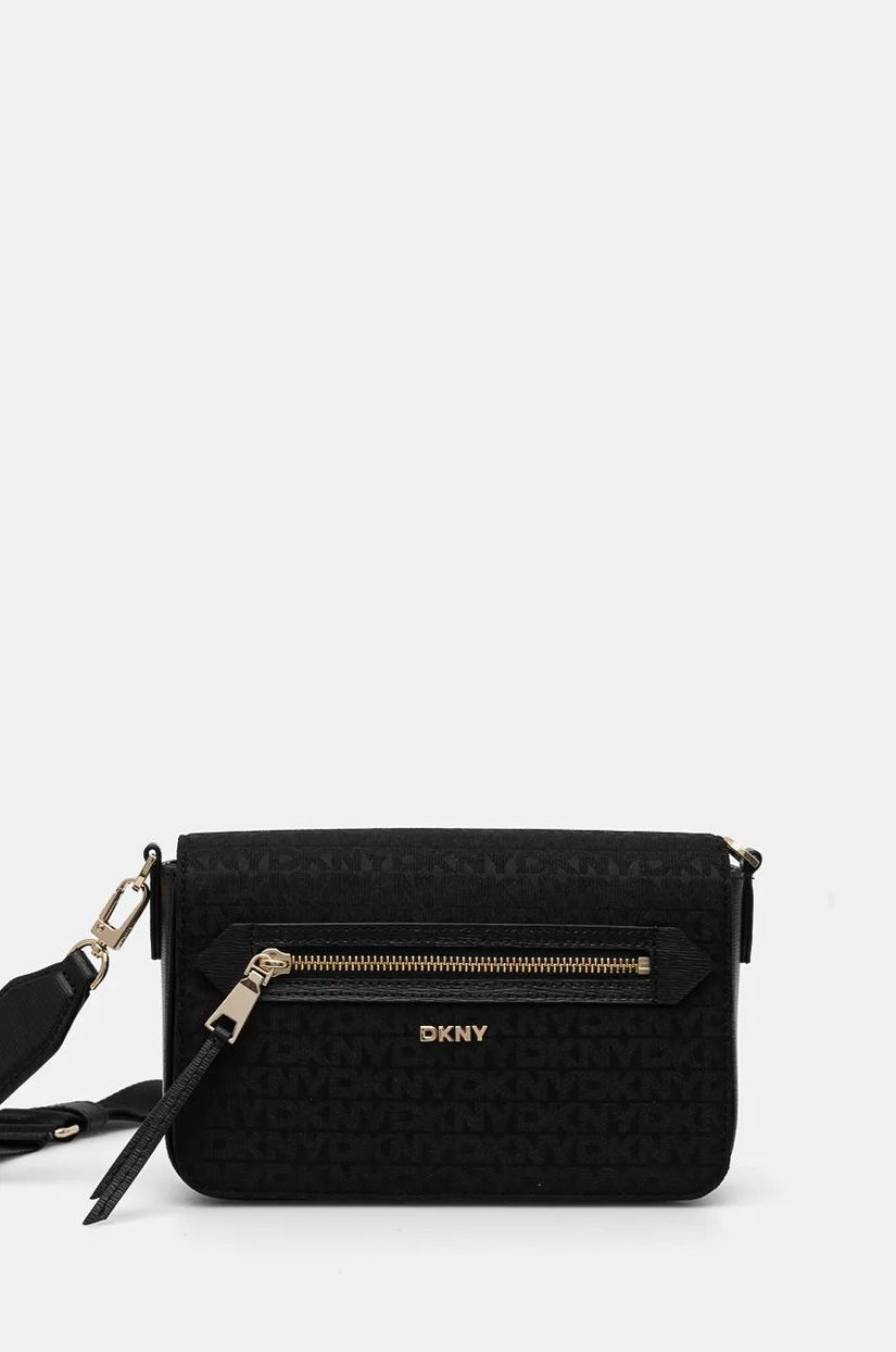 Dkny poseta culoarea negru, R43EFE21