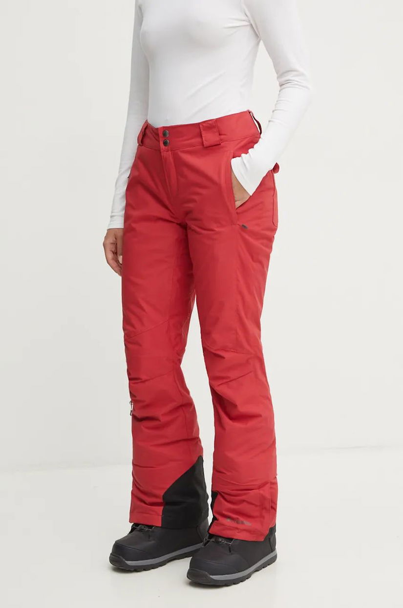 Columbia pantaloni Bugaboo culoarea rosu, 2085941