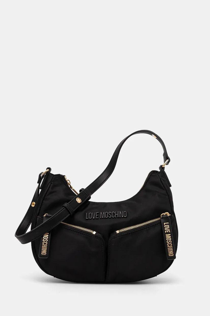 Love Moschino poseta culoarea negru, JC4379PP0L