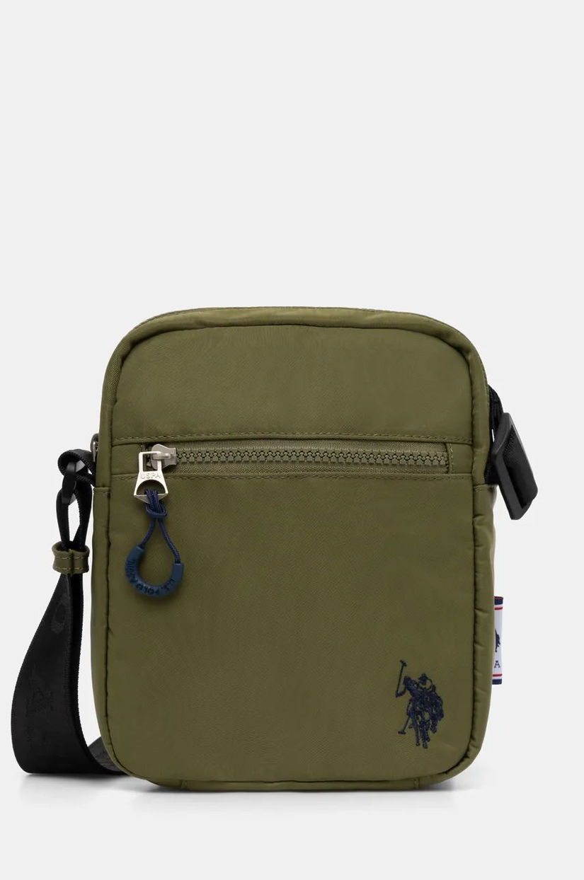 U.S. Polo Assn. borseta Bigfork culoarea verde, BIUB55676MIA