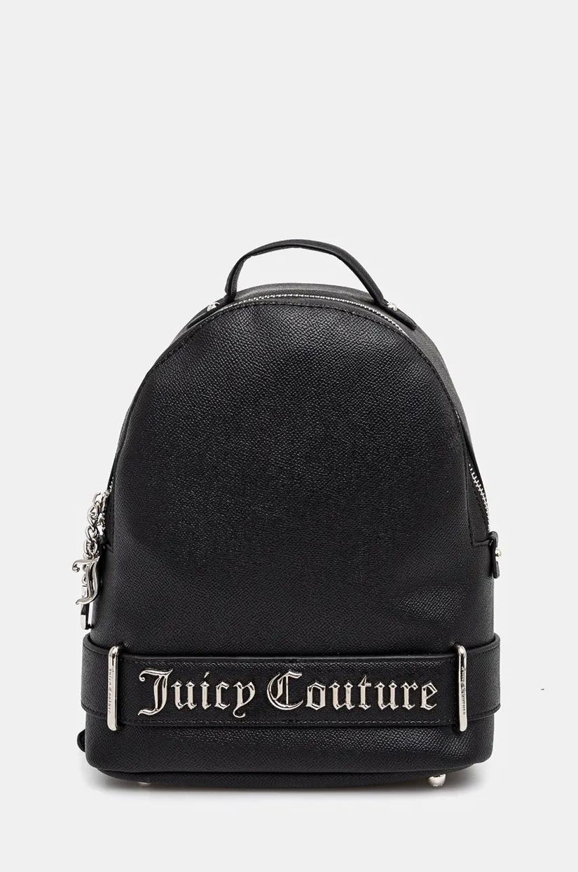 Juicy Couture rucsac Jasmine femei, culoarea negru, mic, cu imprimeu, BIJJM3061WVP000