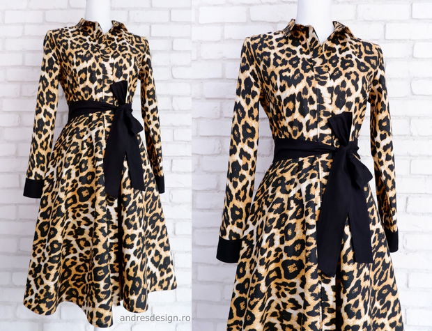 Rochie Camasa Animal Print