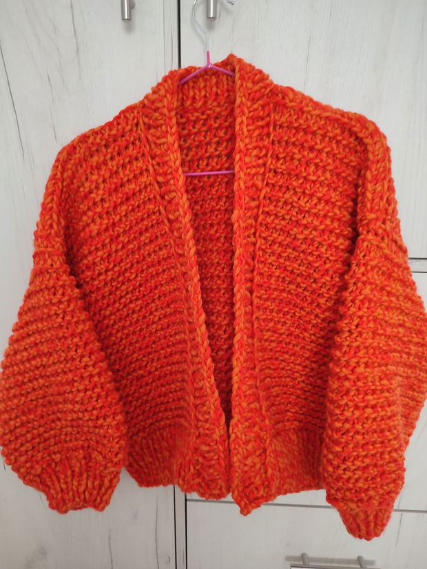 Cardigan bicolor