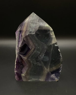Fluorit Riainbow - Obelisc brut piatra semipretioasa