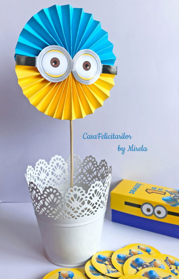 Plic de bani botez Minion