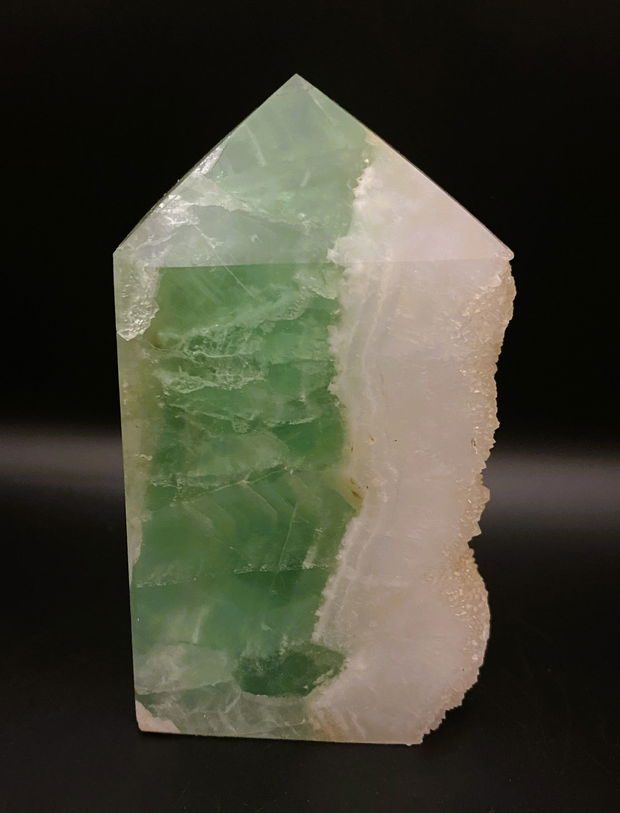 Fluorit Verde - Obelisc Piatra Bruta