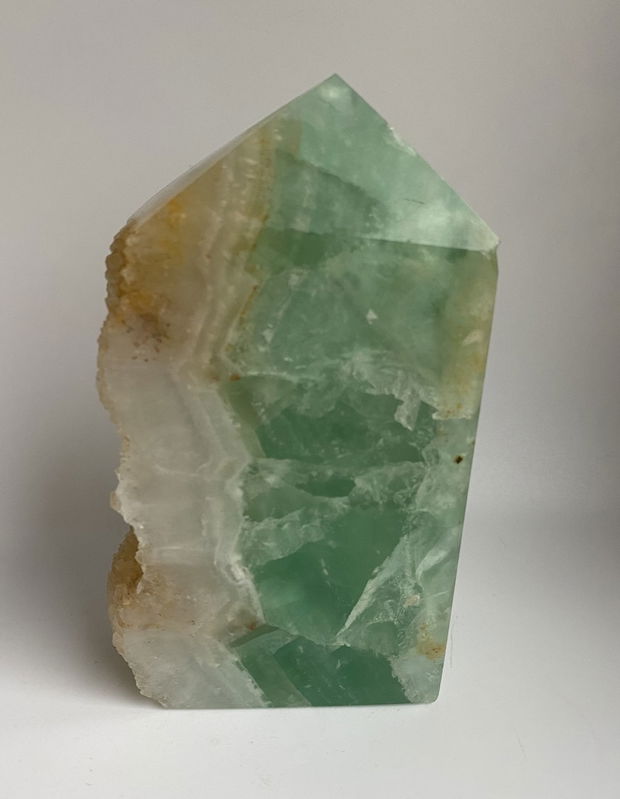 Fluorit Verde - Obelisc Piatra Bruta