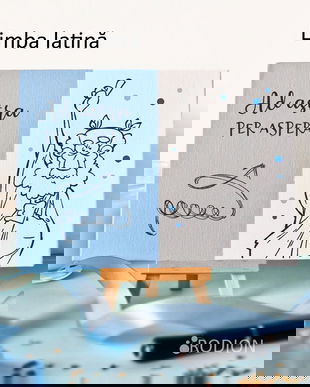 Placuta absolvire latina pictata personalizata cu mesaj