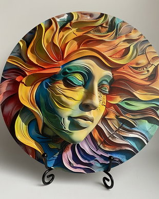 Decoratiune din metal (aluminiu)