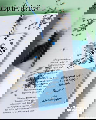 Semn de carte profesor materii sport personalizat cu mesaj