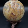 Agata Crazy Dantela - sfera piatra semipretioasa