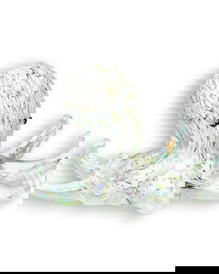 Caracatita-figurina din sticla Murano