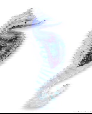 Calut de mare-figurina din sticla Murano