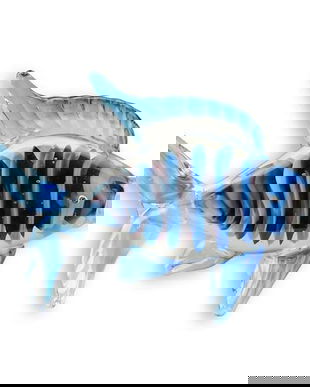 Peste-figurina din sticla Murano