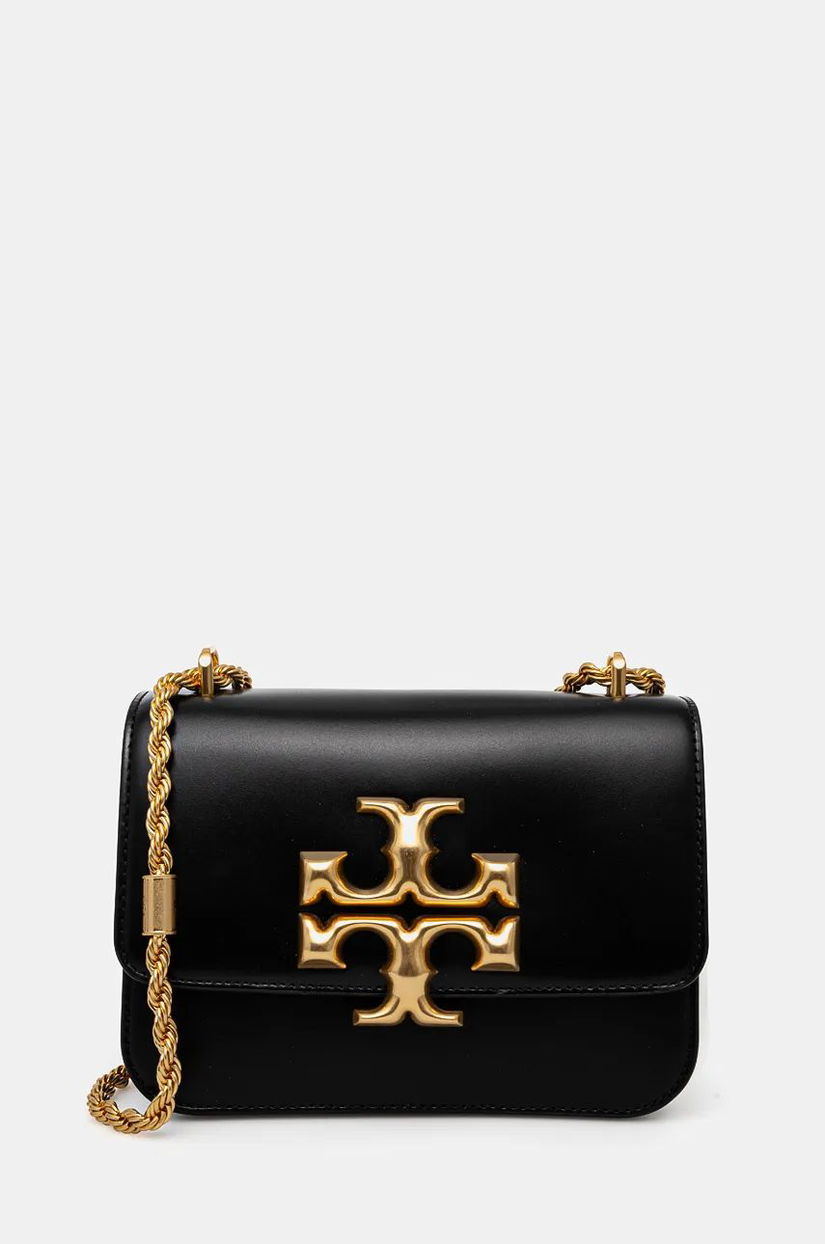 Tory Burch poseta Eleanor culoarea negru, 73589