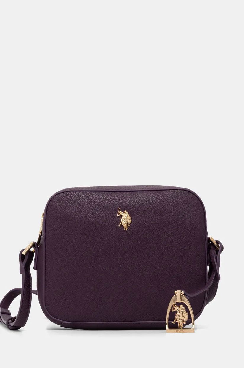 U.S. Polo Assn. poseta Jones culoarea violet, BIUJE8378WVP