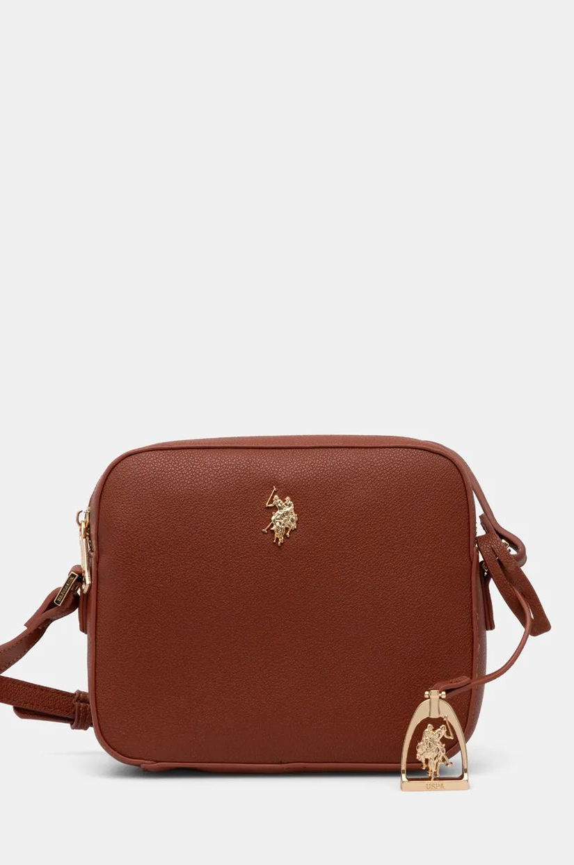 U.S. Polo Assn. poseta Jones culoarea rosu, BIUJE8378WVP