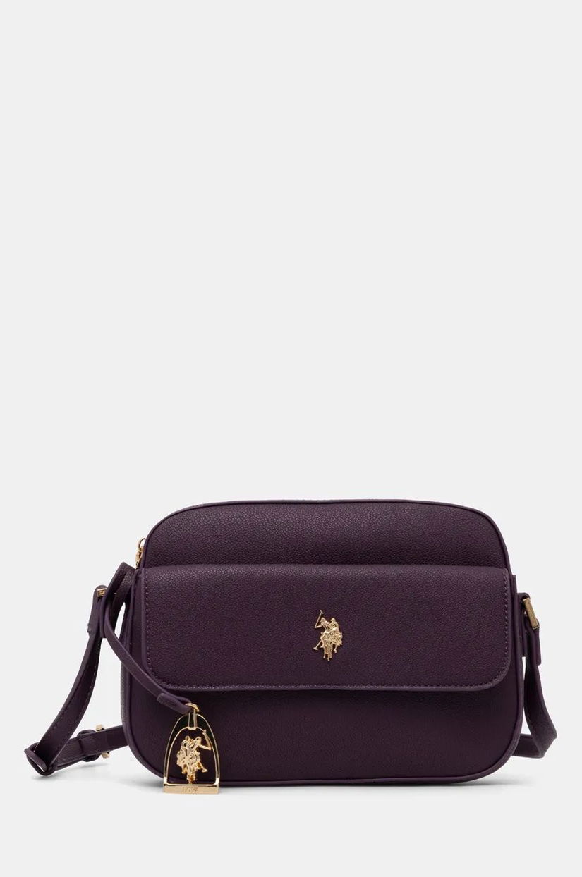 U.S. Polo Assn. poseta Jones culoarea violet, BIUJE8379WVP