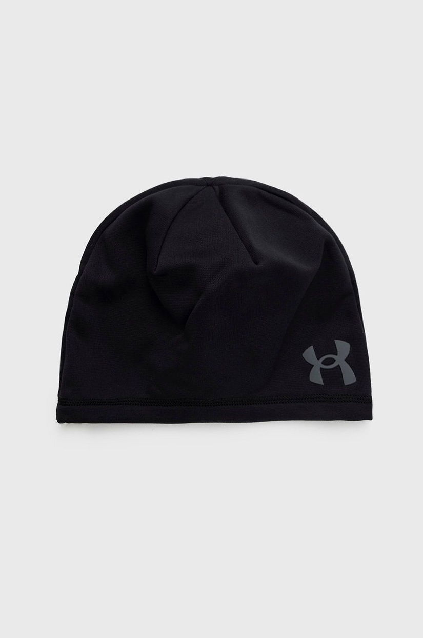 Under Armour caciula culoarea negru, din tesatura neteda