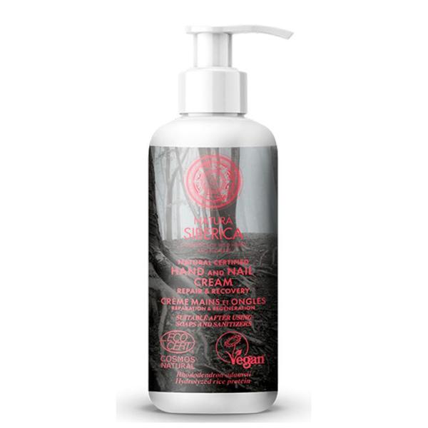 Crema Regeneranta Maini si Unghii cu Rododendron - Natura Siberica Hand and Nail Cream, 250 ml