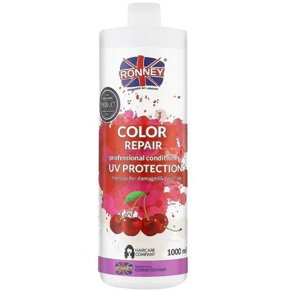 Balsam pentru revitalizarea si mentinerea culorii Color Repair Cherry Ronney, pentru par vopsit sau decolorat 1000 ml