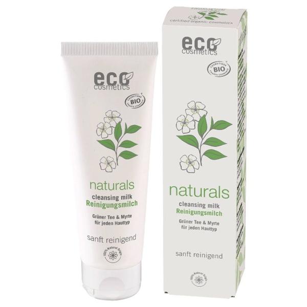 Lapte Demachiant Bio 3 in 1 cu Ceai verde pentru Toate Tipurile de Ten Eco Cosmetics, 125 ml