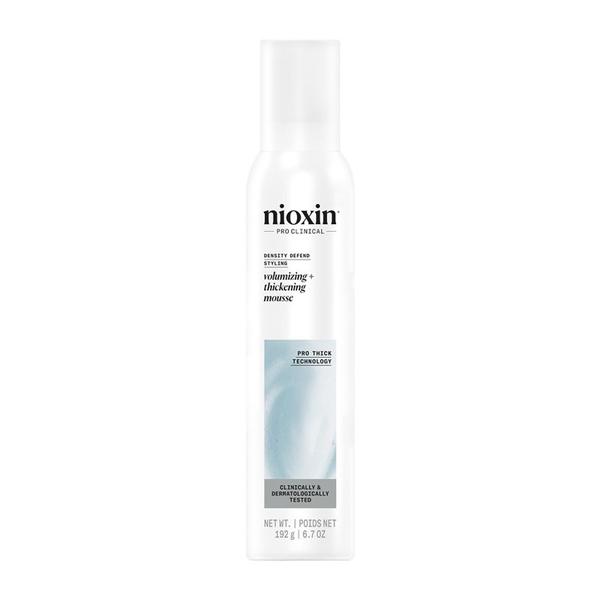 Spuma de Par pentru Volum si Densitate - Nioxin Density Defend Styling Volumizing + Thickening Mousse, 200 ml