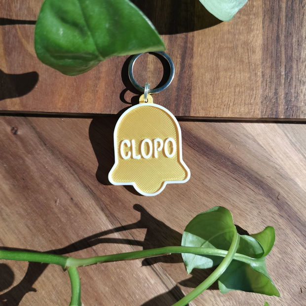 Dog Tag Personalizat - Medalion amuzant in forma de Clopotel