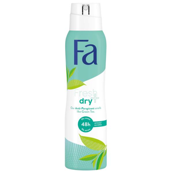 Deodorant Spray Antiperspirant cu Parfum de Ceai Verde - Fa Fresh &amp; Dry Green Tea,150 ml