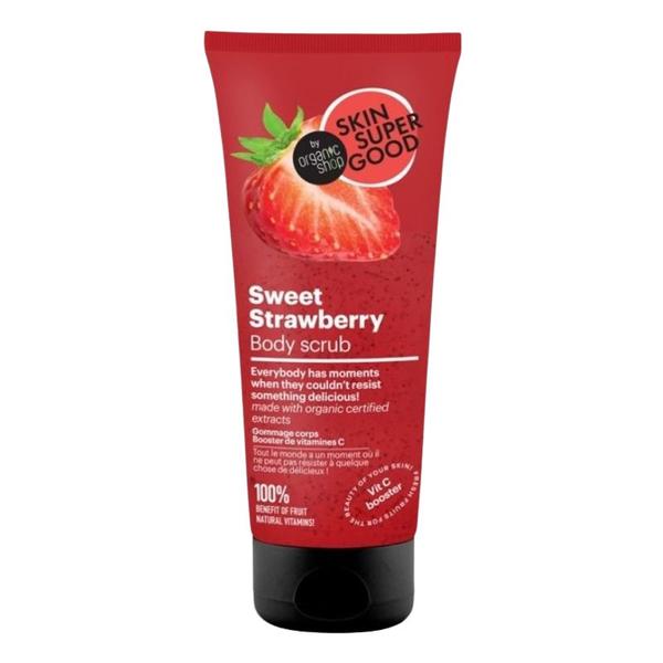 Scrub de Corp - Skin SuperGood Sweet Straberry Body Scrub, 200 ml