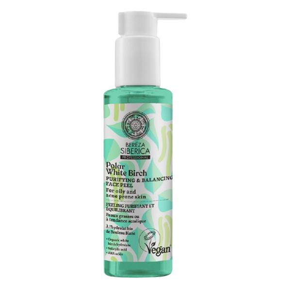 Peeling Purificator Echilibrant pentru Ten Gras, Acneic cu Acid Salicilic si AHA Polar White Birch, 145 ml