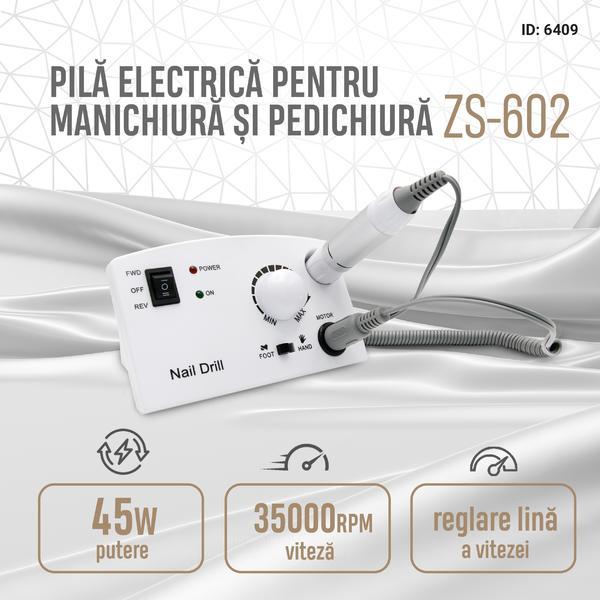 Freza electrica ZS-602 45W 35000 rpm, White