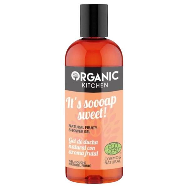 Gel de Dus cu Aroma Fructata - Organic Kitchen It&#039;s Soooap Sweet!, 260 ml