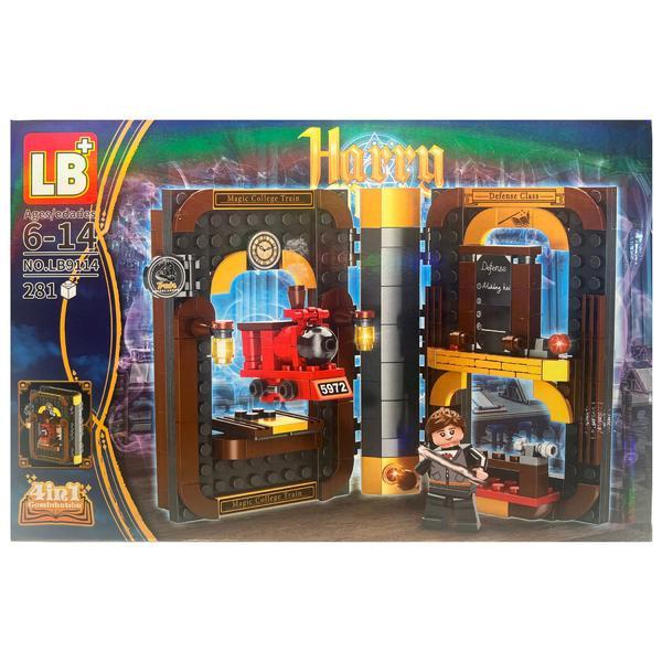 Set de constructie Harry Potter Magic Books, Expresul Hogwarts, 281 piese tip lego