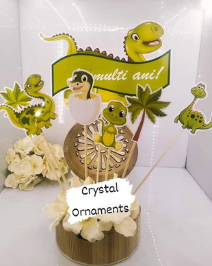 Topper tort set dinozauri