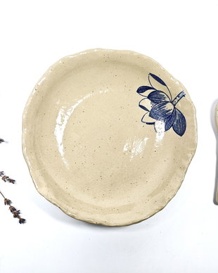 Farfurioara Lotus din ceramica