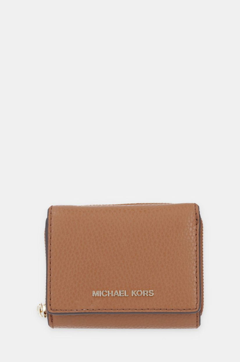 MICHAEL Michael Kors portofel de piele femei, culoarea maro, 32S4G8ED8L