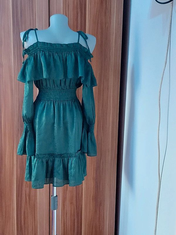 Rochie verde superba S, Fashion Nova